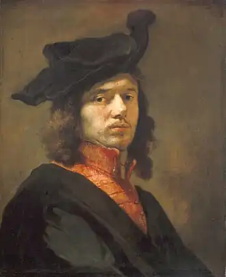 Carel Fabritius (?), Zelfportret, ca. 1645, Alte Pinakothek, München