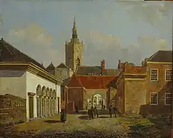 De Korte Lombardstraat (1828)