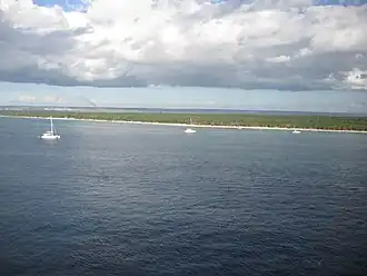 Noordelijke deel van Isla Catalina