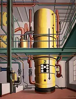 De gele boiler, 1933