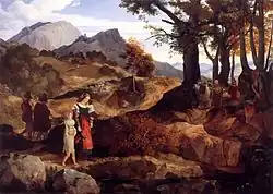 Ideal Landscape near Rocca Canterana, 1818
