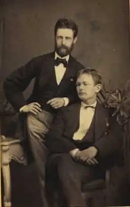 Carl Thomsen en Kristian Zahrtmann Det Kongelige Bibliotek