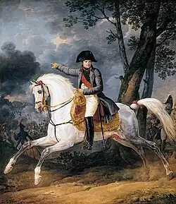Napoleon Bonaparte te paard