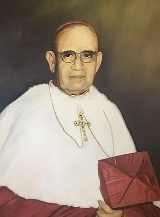 Bisschop Carlos María Javier de la Torre (1919-1926); kardinaal gecreëerd in 1953