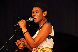 Carmen Souza in 2014.