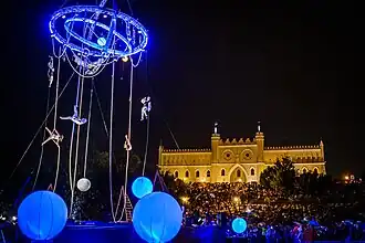 Lublin bij nacht
