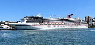 De Carnival Spirit in Sydney (2013)
