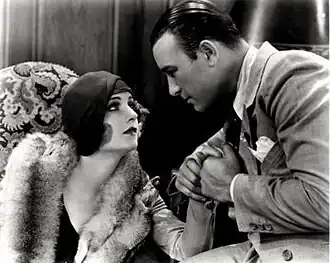 Carole Lombard en Robert Armstrong in The Racketeer