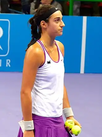 Winnares in het enkelspel, Caroline Garcia