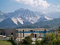 Exploitatie van marmer