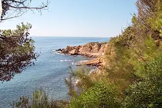 Kust bij Carry-le-Rouet