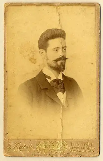Carte de visite van Otto Mengelberg