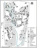 Map van de archeologische site