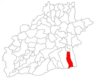 Kaart van Cârțișoara