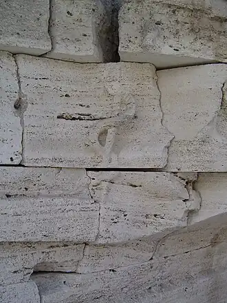 Reliëf van de esculaap op het Tibereiland