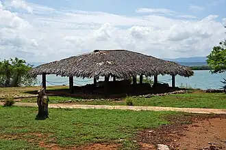 Casa de Colón (Huis van Columbus) in La Isabela