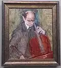Portret van Pablo Casals door Jan Toorop (1904)