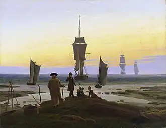 De levensfasen van Caspar David Friedrich