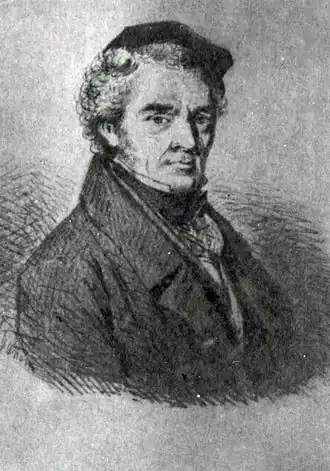 Portret van Casparis Haanen, 1815, door W.A. Haanen, Utrechts Archief