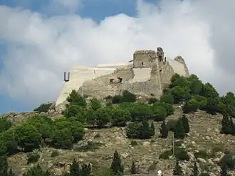 Het Castell de la Trinitat, een bastion van de plaats Roses.
