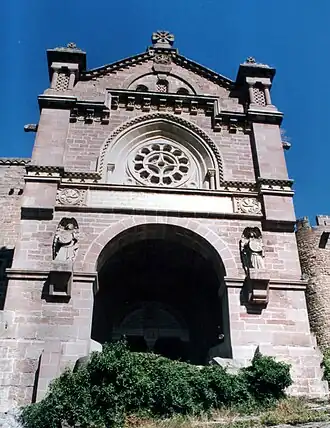 Ingang van de Sint-Franciscus Xaveriusbasiliek