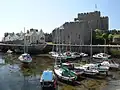 Castle Rushen, het kasteel waar waarschijnlijk de naam Castletown vandaan komt.