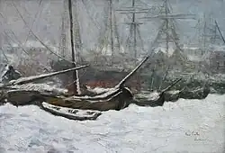 De haven van Rotterdam