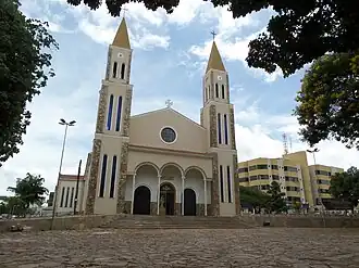 Kathedraal Nossa Senhora da Imaculada Conceição in het centrum van Formosa