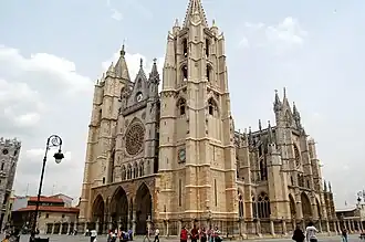 De kathedraal van León