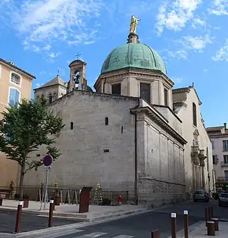 West- en noordzijde kathedraal