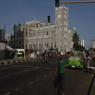 De kathedraal van Christus Marina, Lagos, een van de kathedralen van de Kerk van Nigeria.