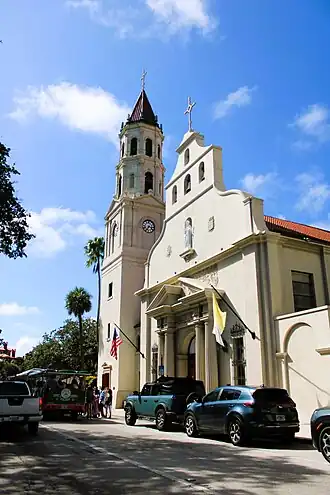 Cathedral Basilica of Saint Augustine in Saint Augustine in 2024
