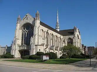 Cathedral of the Holy Angels in Gary in 2012