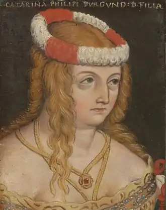 Catherina van Bourgondië, Antoni Boys