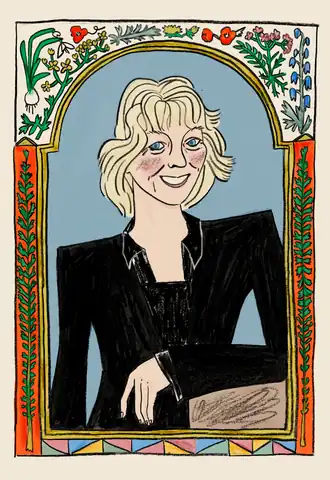 Portret van Catrien Santing