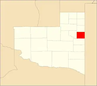 Kaart van departement