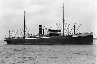 s.s. Caucasier op de Schelde