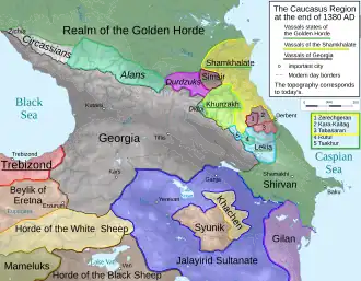 het sjamchalaat omstreeks 1380