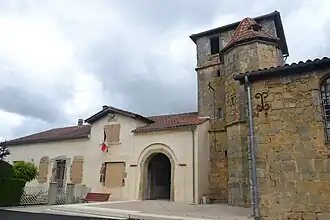 Gemeentehuis en kerk