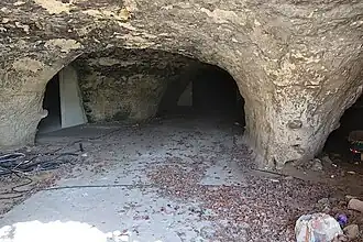 Ingang van Cave Bodart