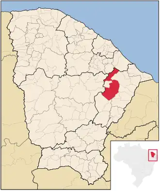 Kaart van Morada Nova