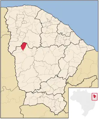 Kaart van Nova Russas