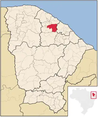 Kaart van Pentecoste