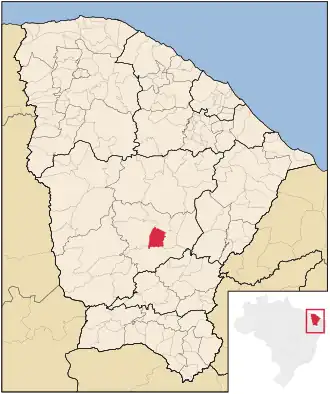 Kaart van Piquet Carneiro