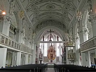 Interieur Maria- of stadskerk