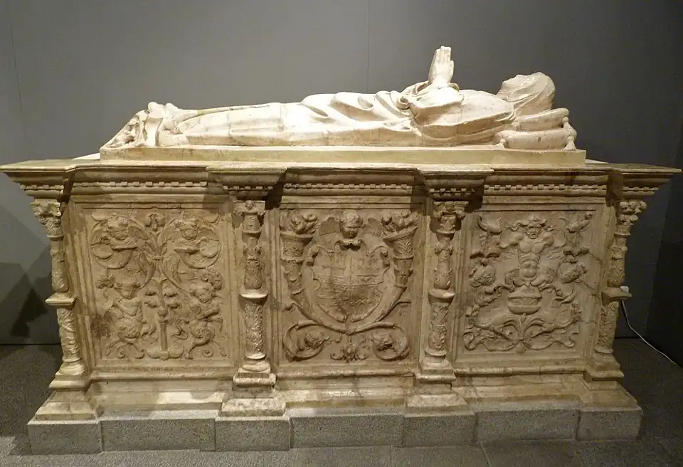 Grafmonument van Beatriz Galindo (Museo de los Orígenes, Madrid)