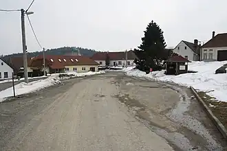 Centrum van Hroznatín