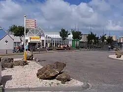 Gezicht op de Market Dome in 2008