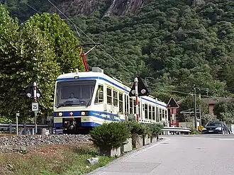 Centovallibahn in Ponte Brolla