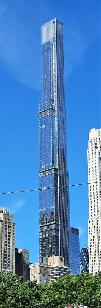 De Central Park Tower in 2022